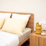 Serene King Bed - Oak gallery detail image