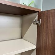 ANDERSON Credenza Cabinet 160cm - Australian Gold Oak & Beige gallery detail image