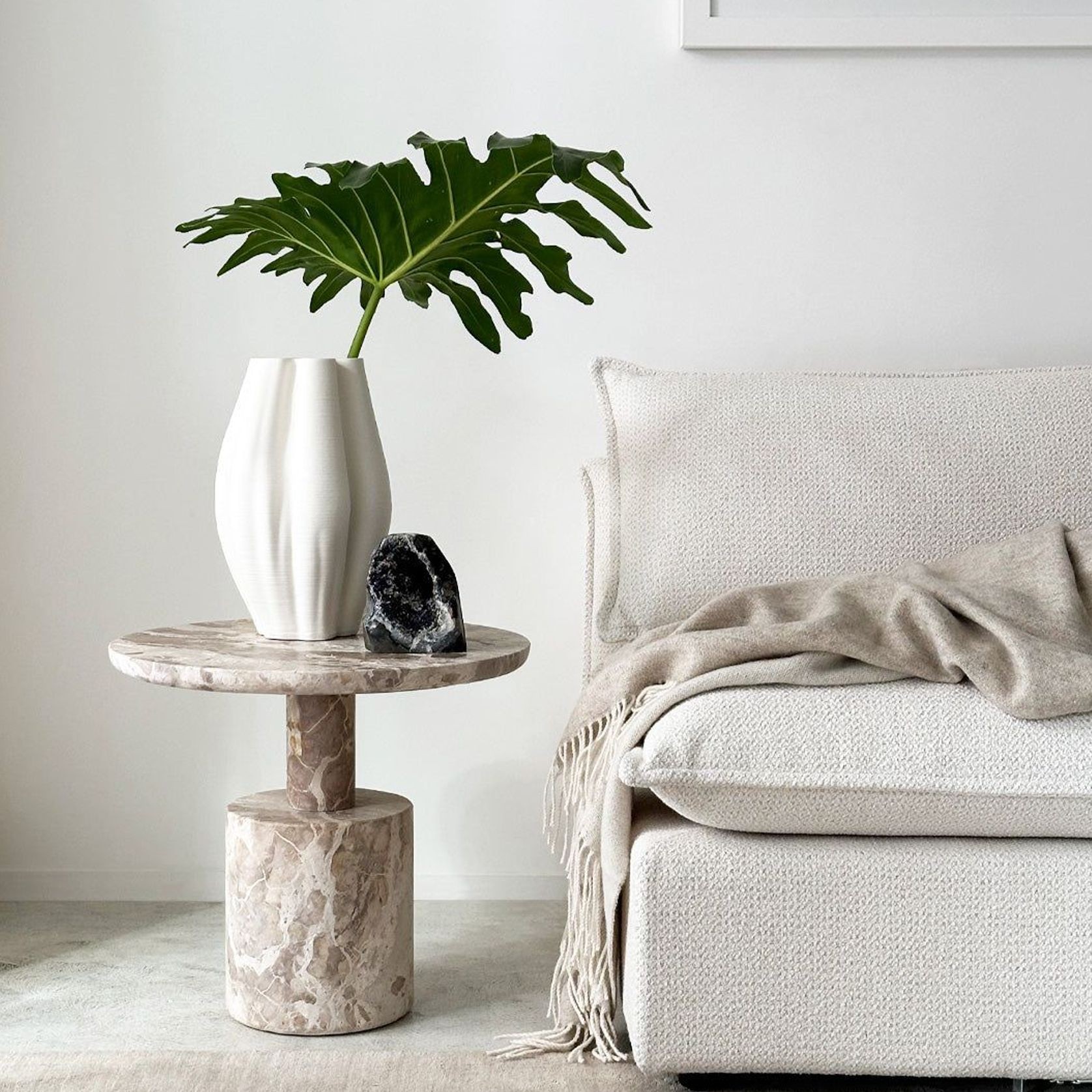 'Casa' Throw / Oatmeal gallery detail image