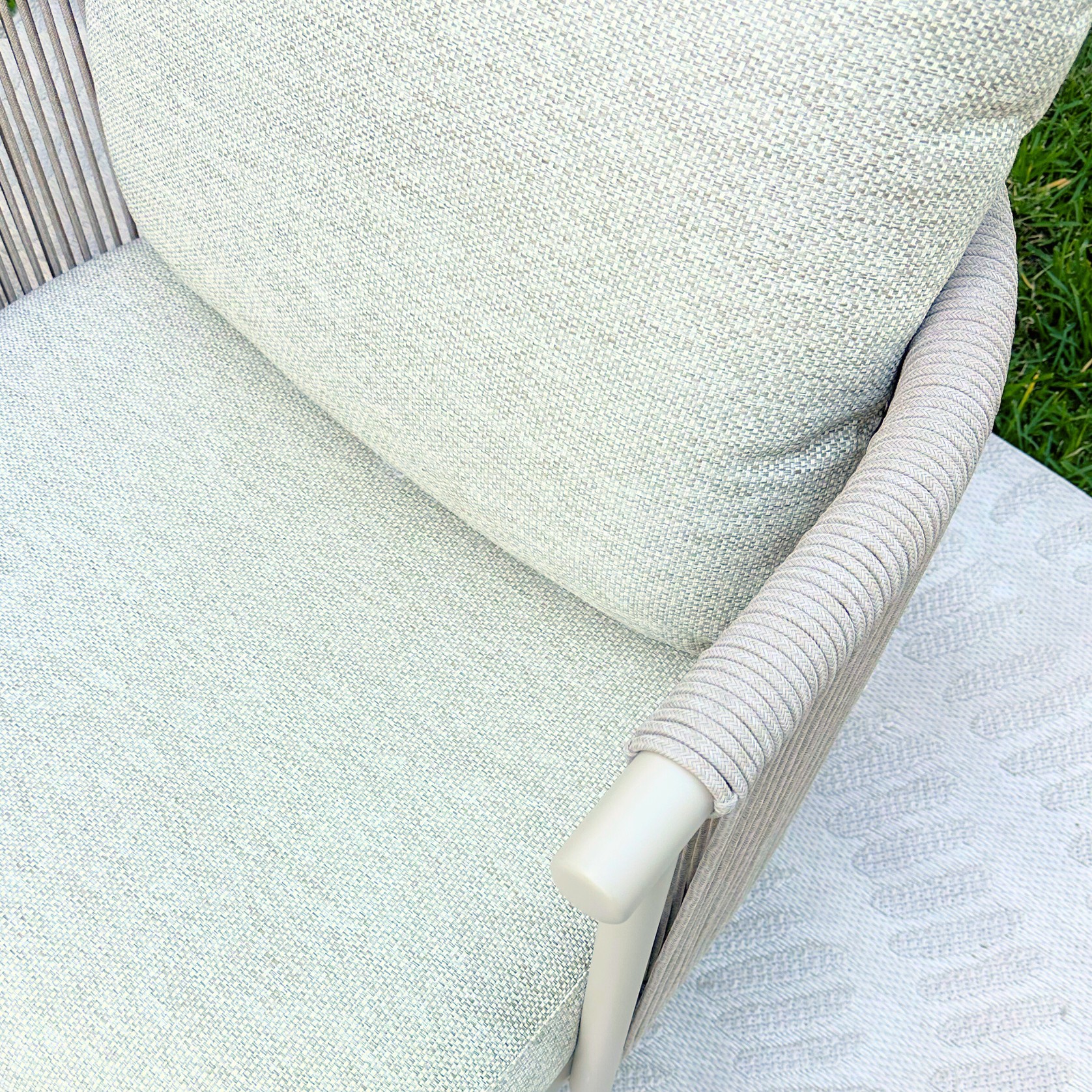 Chloe Outdoor 2-Seater Sofa- Beige gallery detail image