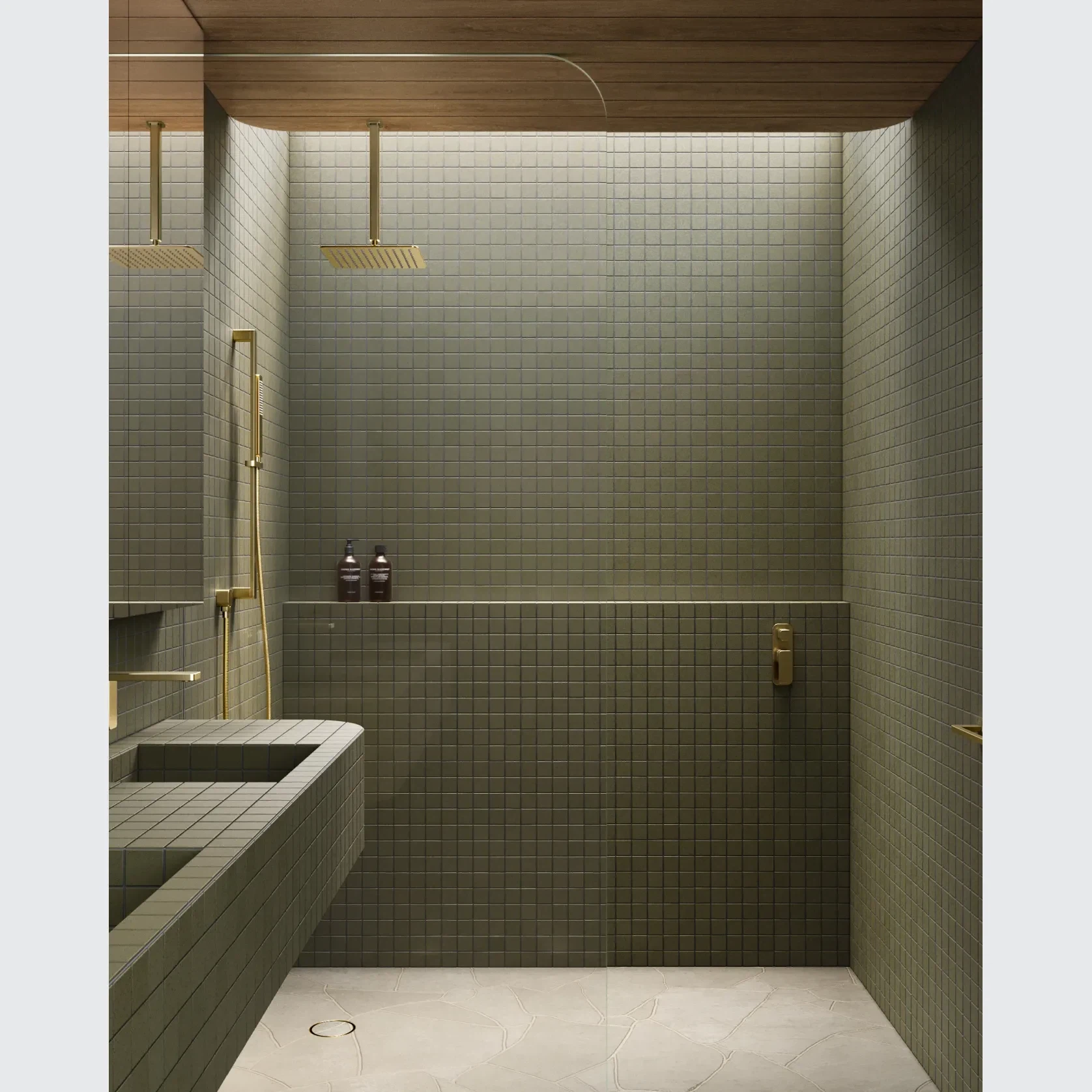 Nesso Shower Dropper 300mm gallery detail image