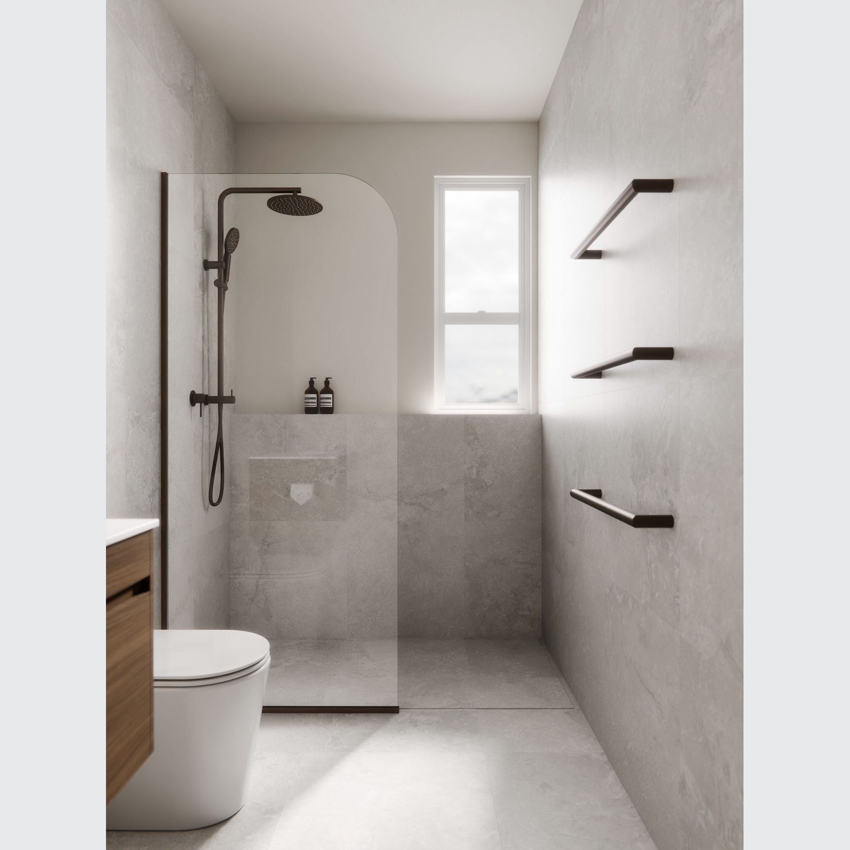 Code Super Clear Shower Screen Range | 900mm gallery detail image