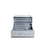 Grandfire Silverline 32" Gas BBQ Head Unit For In-Build gallery detail image