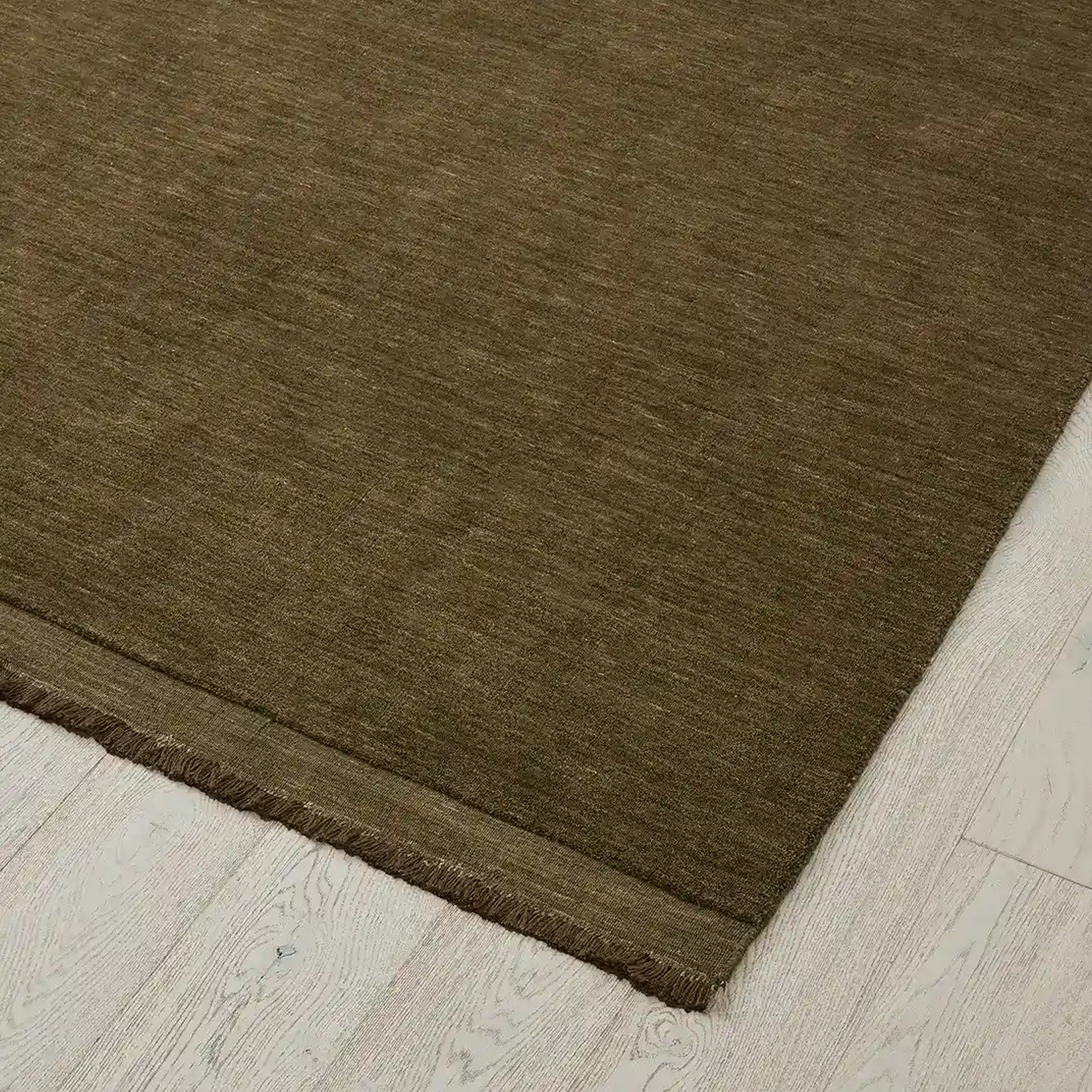 Weave Home Silvio Floor Rug - Oakmoss | 100% Wool | Two Sizes gallery detail image