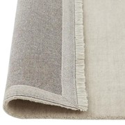 Weave Home Silvio Floor Rug - Ecru | NZ  Wool | Two Sizes gallery detail image