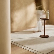 Weave Home Silvio Floor Rug - Ecru | NZ  Wool | Two Sizes gallery detail image