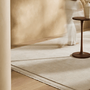 Weave Home Silvio Floor Rug - Ecru | NZ Wool | Two Sizes gallery detail image