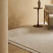 Weave Home Silvio Floor Rug - Ecru | NZ Wool | Two Sizes gallery detail image