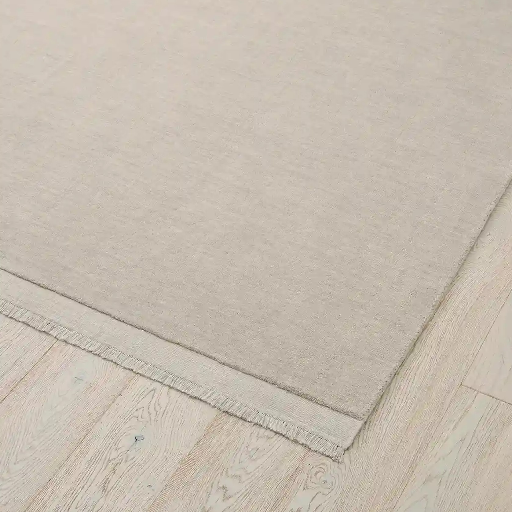 Weave Home Silvio Floor Rug - Ecru | NZ  Wool | Two Sizes gallery detail image