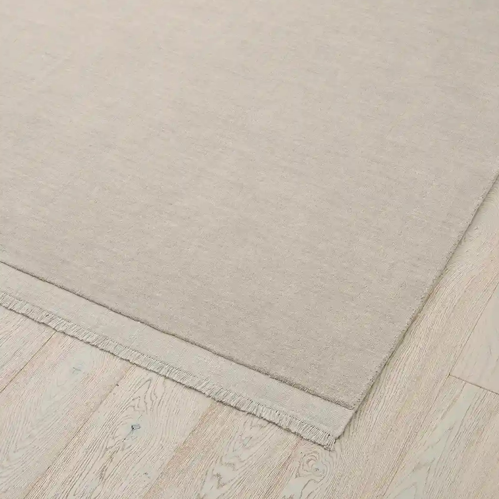 Weave Home Silvio Floor Rug - Ecru | 100% Wool | Two Sizes gallery detail image