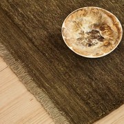 Weave Home Silvio Floor Rug - Oakmoss | 100% Wool | Two Sizes gallery detail image