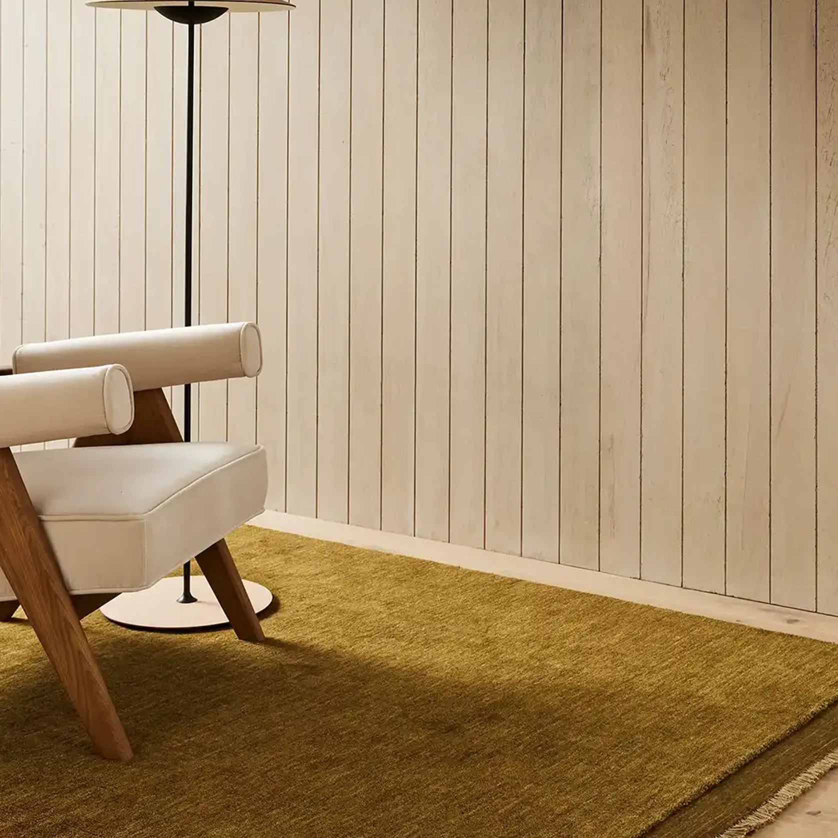 Weave Home Silvio Floor Rug - Oakmoss | NZ Wool | Two Sizes gallery detail image