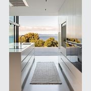 Baya Rhodes Floor Runner - Slate | Indoor or Outdoor gallery detail image