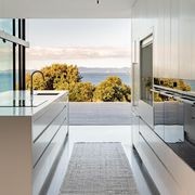 Baya Rhodes Floor Runner - Slate | Indoor or Outdoor gallery detail image
