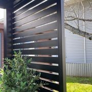 Baltic Wall Mounted Pergola Slatted Privacy Wall gallery detail image