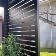 Baltic Freestanding Pergola Slatted Privacy Wall gallery detail image