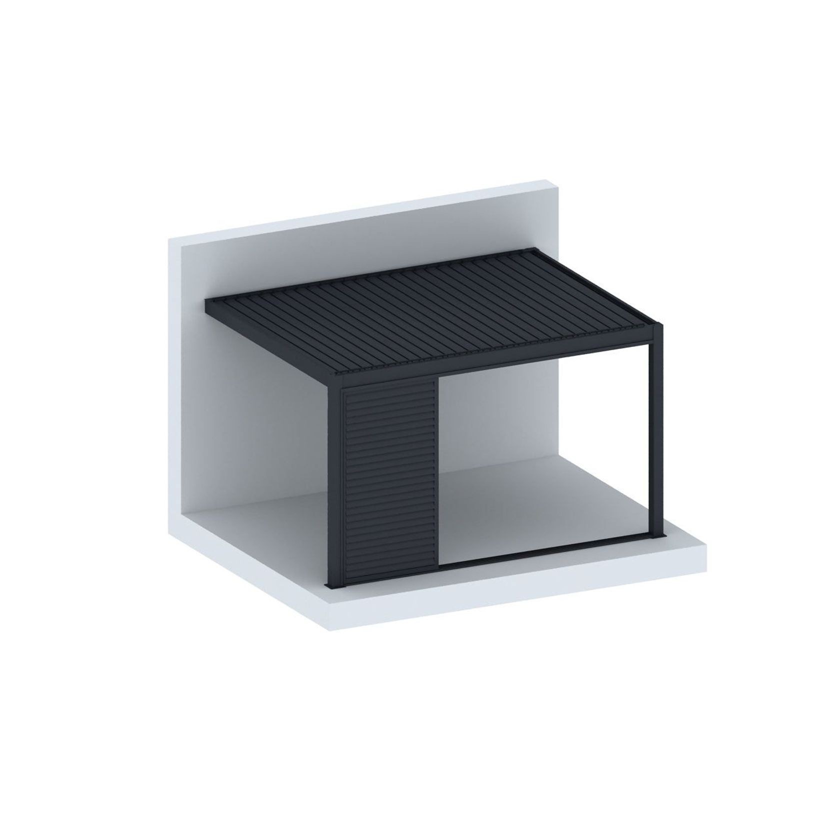 Caribbean Wall Mounted Pergola Shutter Sliding Door gallery detail image