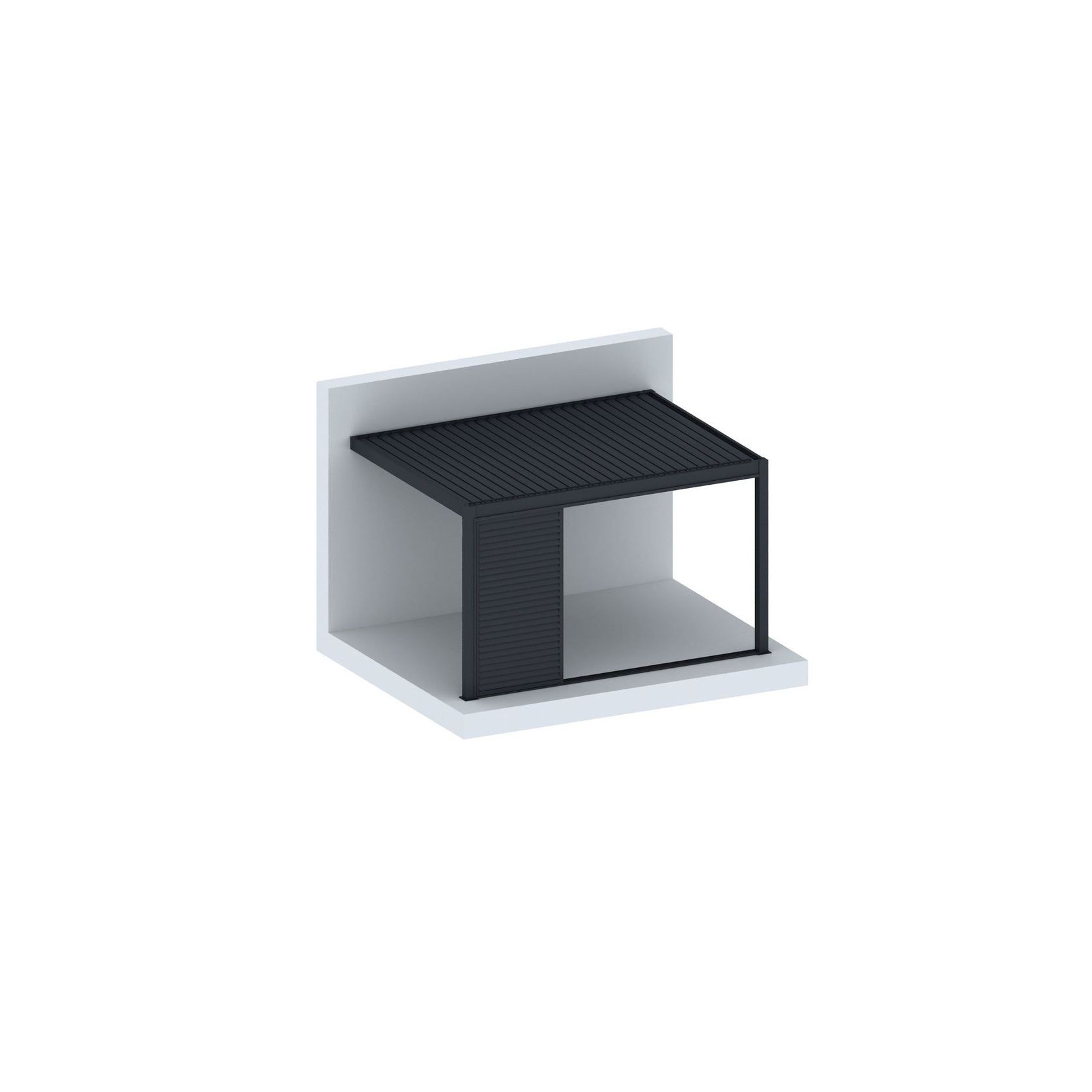 Tasman Wall Mounted Pergola Shutter Sliding Door gallery detail image