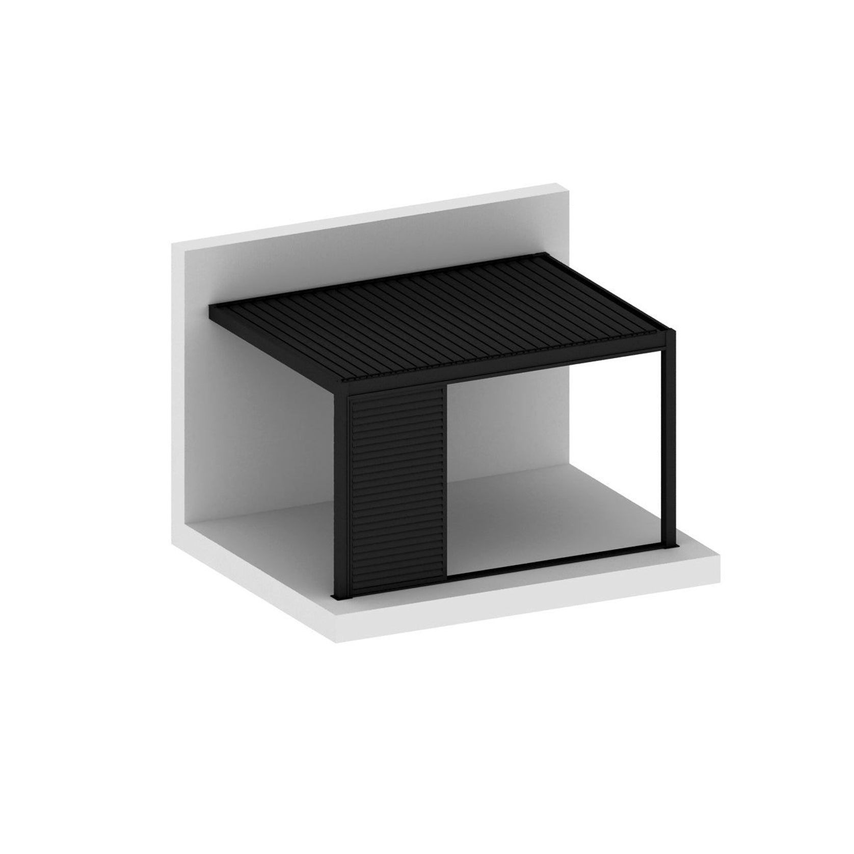 Caribbean Wall Mounted Pergola Shutter Sliding Door gallery detail image