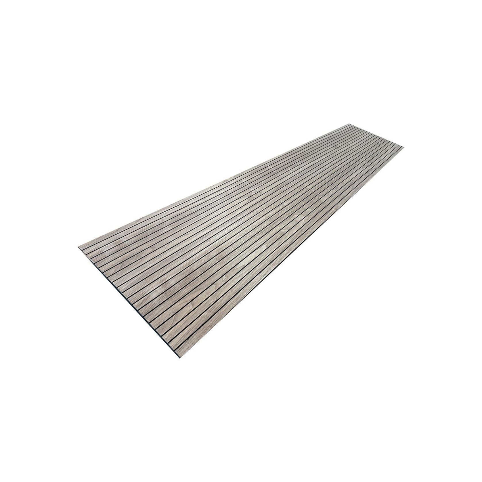 WOODFLEX Flexible Acoustic Wood Slat Wall Panel, Walnut gallery detail image