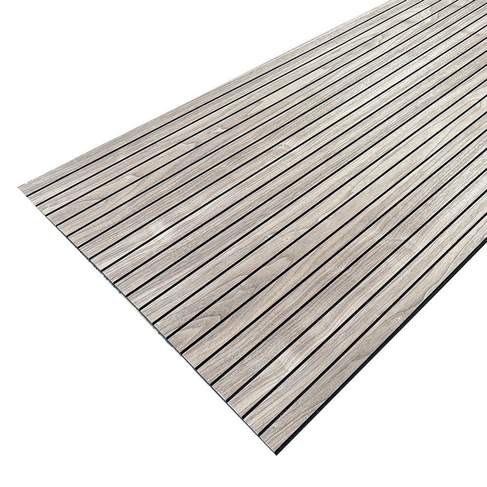 WOODFLEX Flexible Acoustic Wood Slat Wall Panel, Walnut gallery detail image