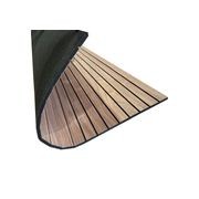 WOODFLEX Flexible Acoustic Wood Slat Wall Panel, Walnut gallery detail image