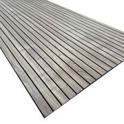WOODFLEX Flexible Acoustic Wood Slat Wall Panel, Walnut gallery detail image
