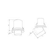 Snoot 10W Feature Downlight gallery detail image
