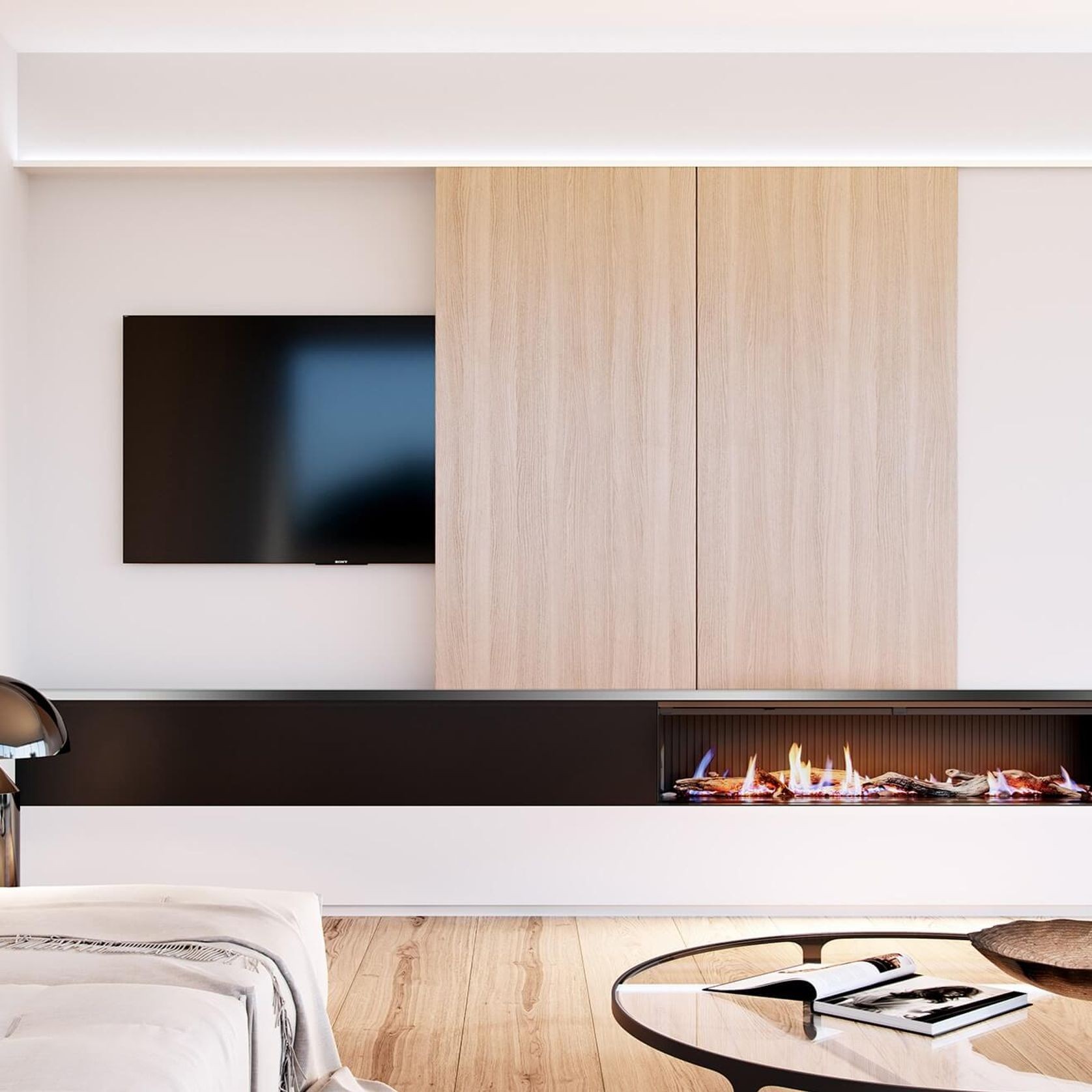 Rinnai Linear 1500 Gas Fireplace gallery detail image