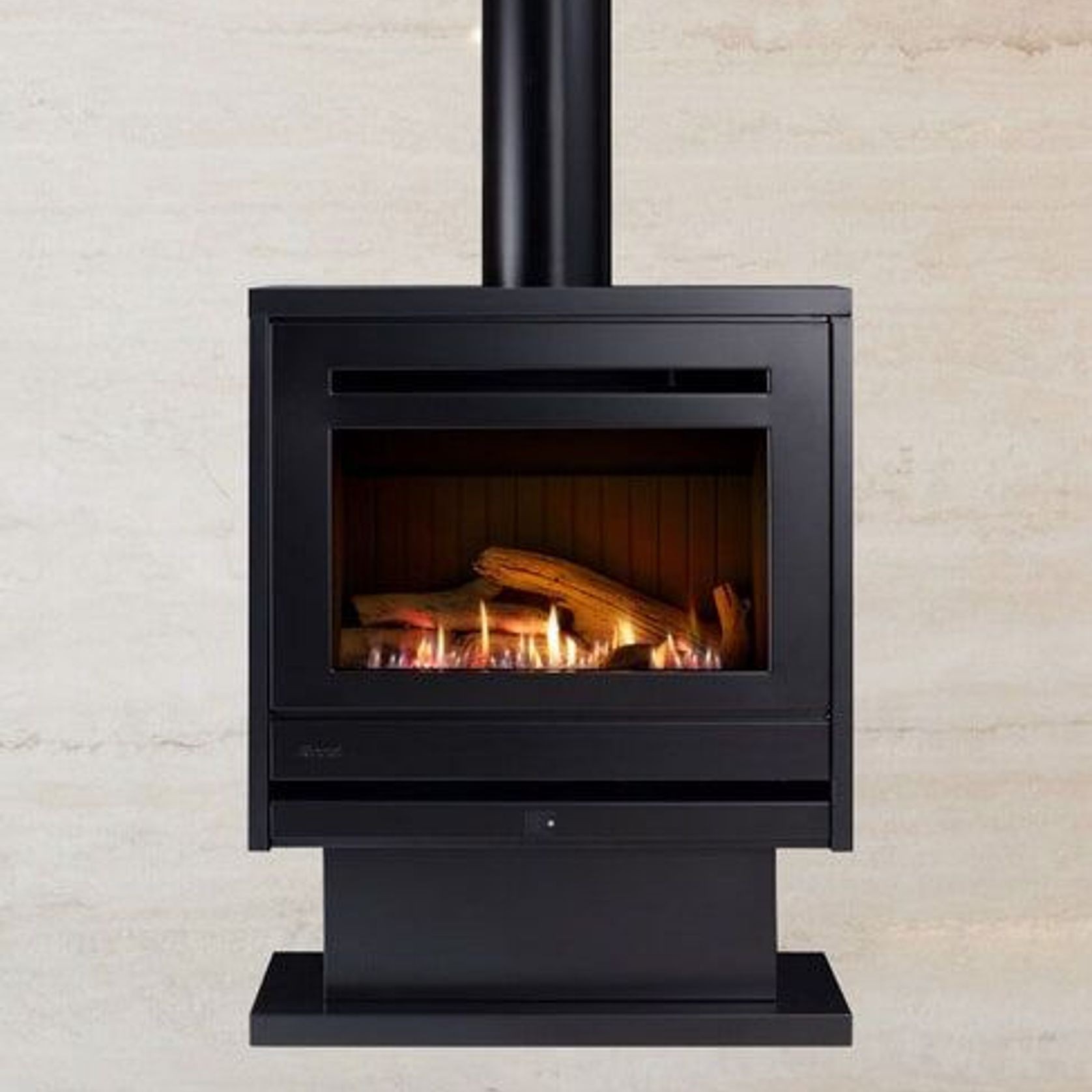 Novo Freestanding Gas Fireplace gallery detail image