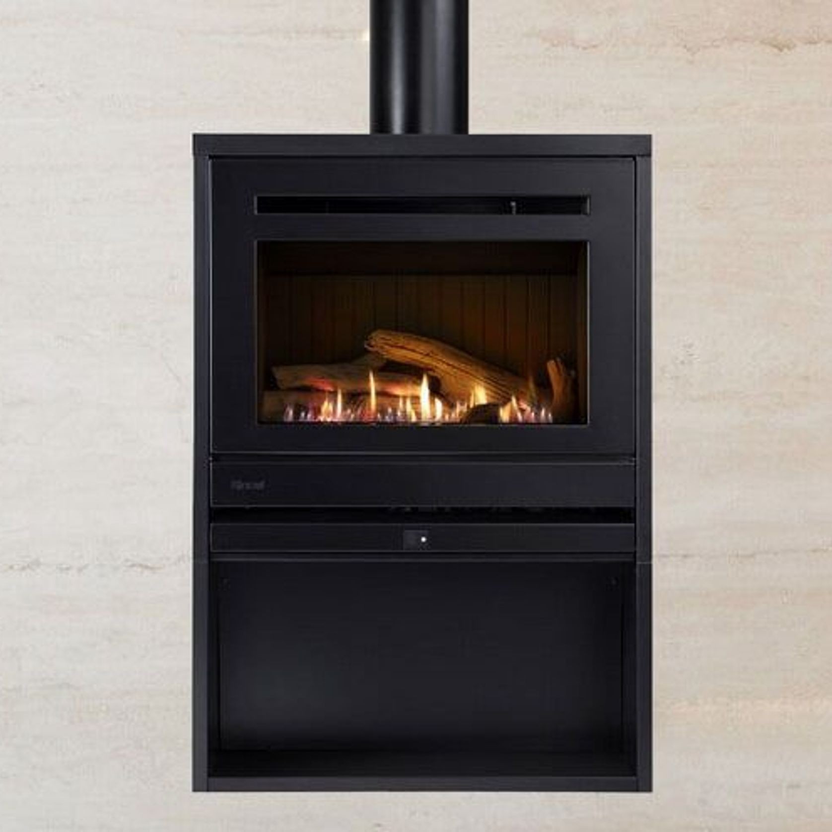 Novo Freestanding Gas Fireplace gallery detail image