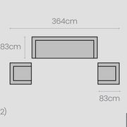 Great Barrier Sofa Set 01 gallery detail image