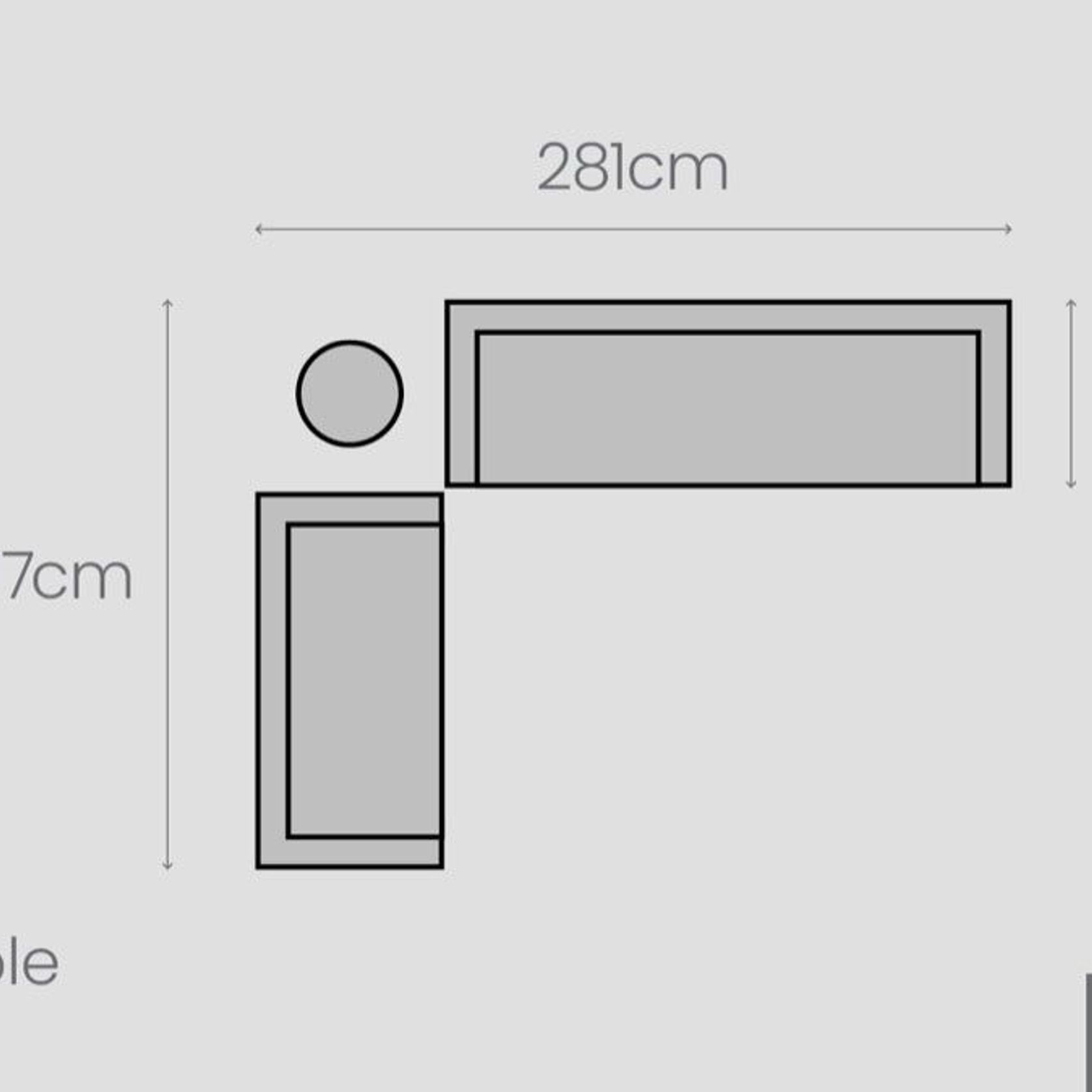 Great Barrier Sofa Set 04 gallery detail image