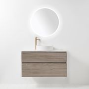 Soft Solid Slim 1000 Wall-Hung Vanity 2 Drawers gallery detail image