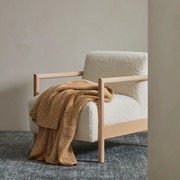Weave Home Solano Throw - Amber | 100% Cotton | Large Size gallery detail image