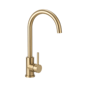 Sola Outdoor Kitchen Mixer | Brushed Brass gallery detail image