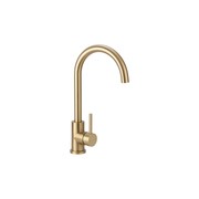 Sola Outdoor Kitchen Mixer | Brushed Brass gallery detail image