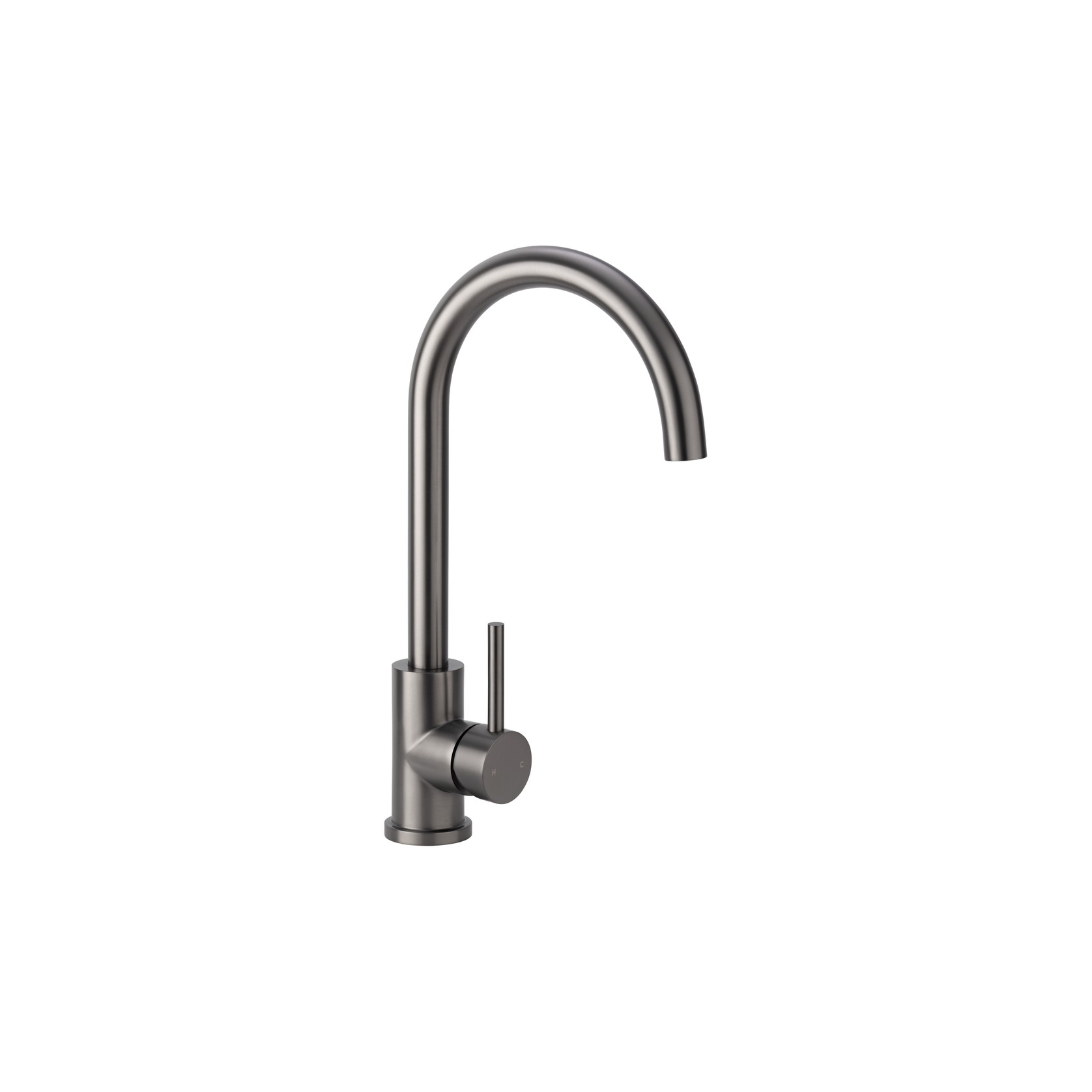 Sola Outdoor Kitchen Mixer | Brushed Gunmetal gallery detail image