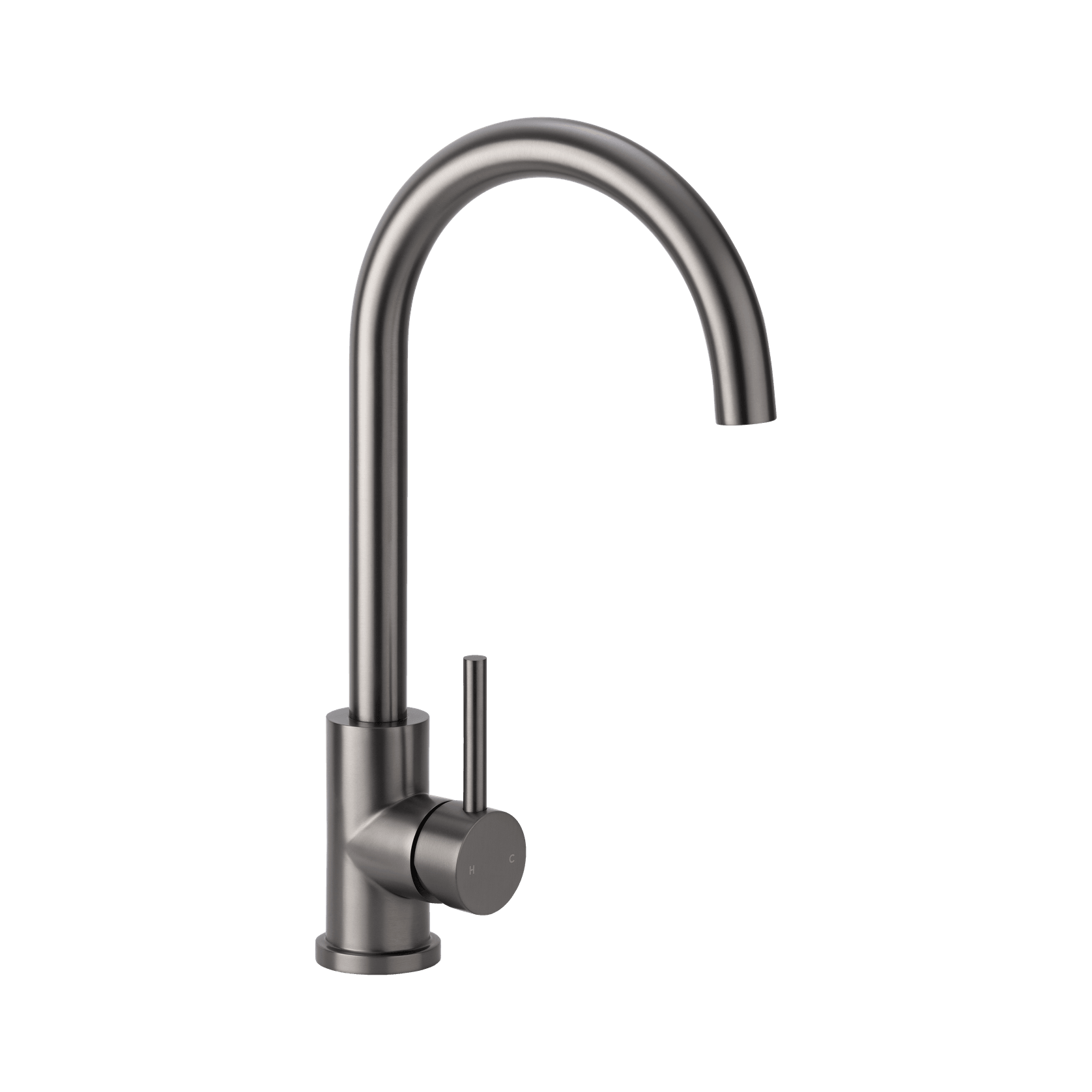 Sola Outdoor Kitchen Mixer | Brushed Gunmetal gallery detail image