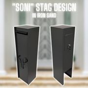 "SONI - Stag" Tower Type Free Standing Letterbox gallery detail image