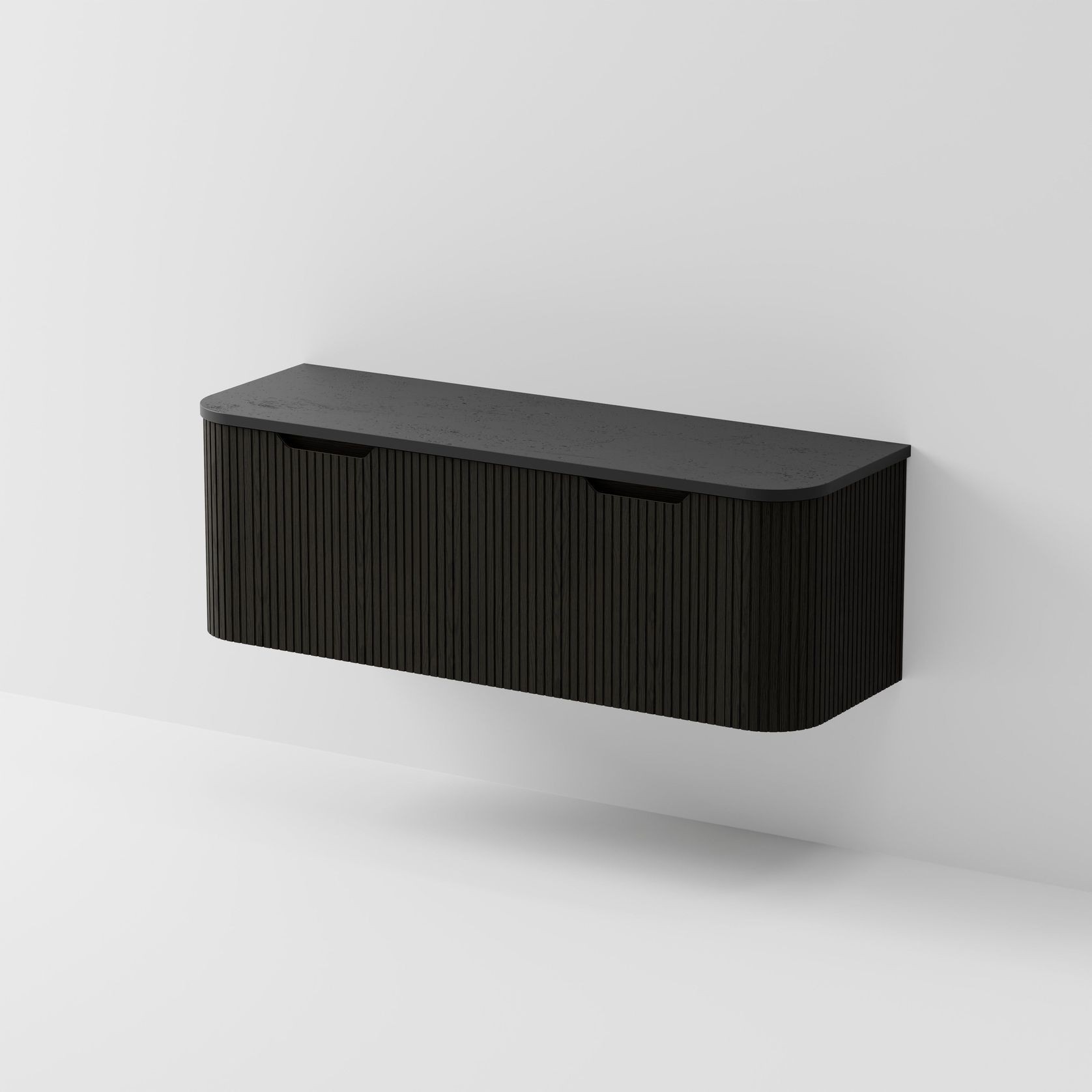 Sora 1500DB Vanity | Concrete Slab Top gallery detail image