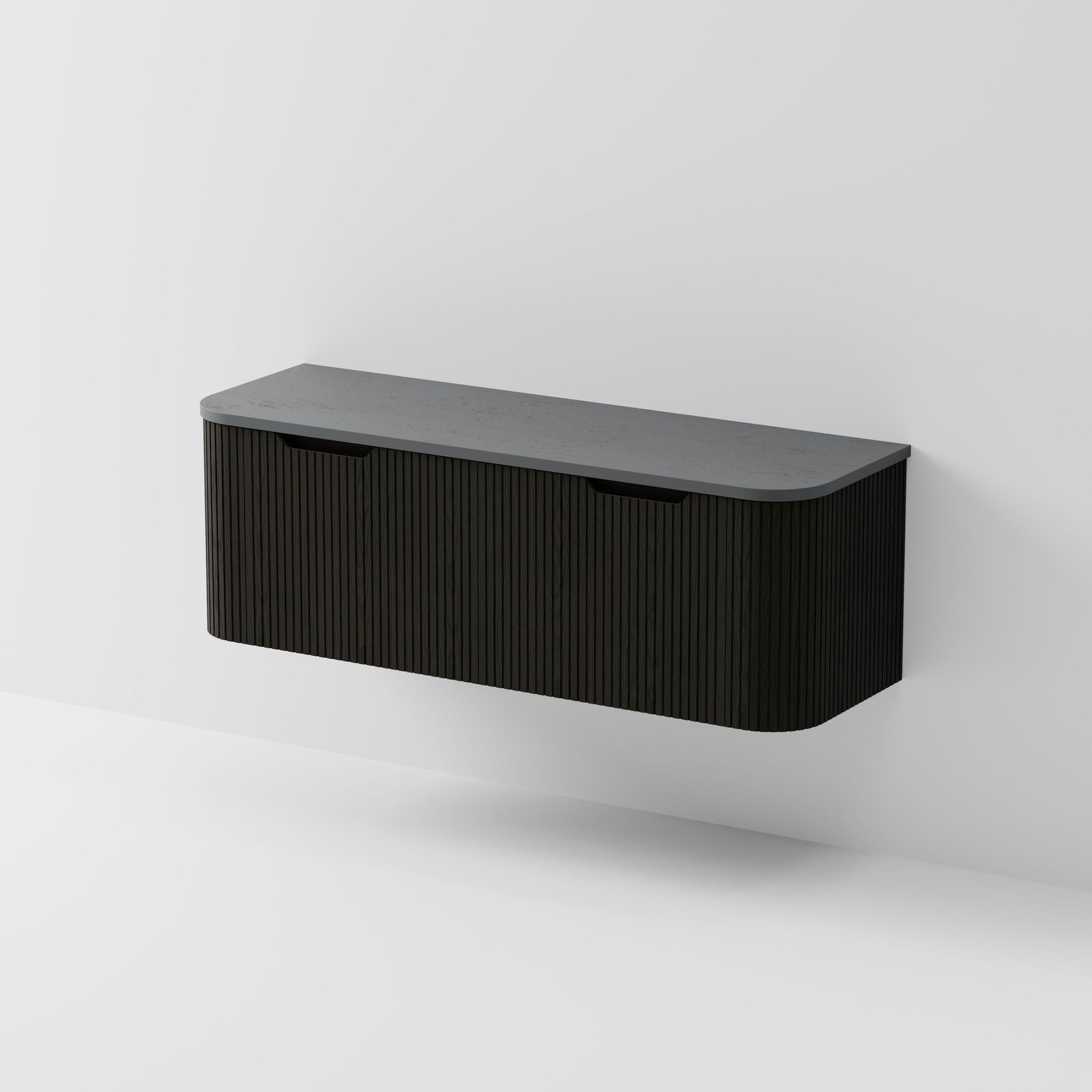 Sora 1500DB Vanity | Concrete Slab Top gallery detail image