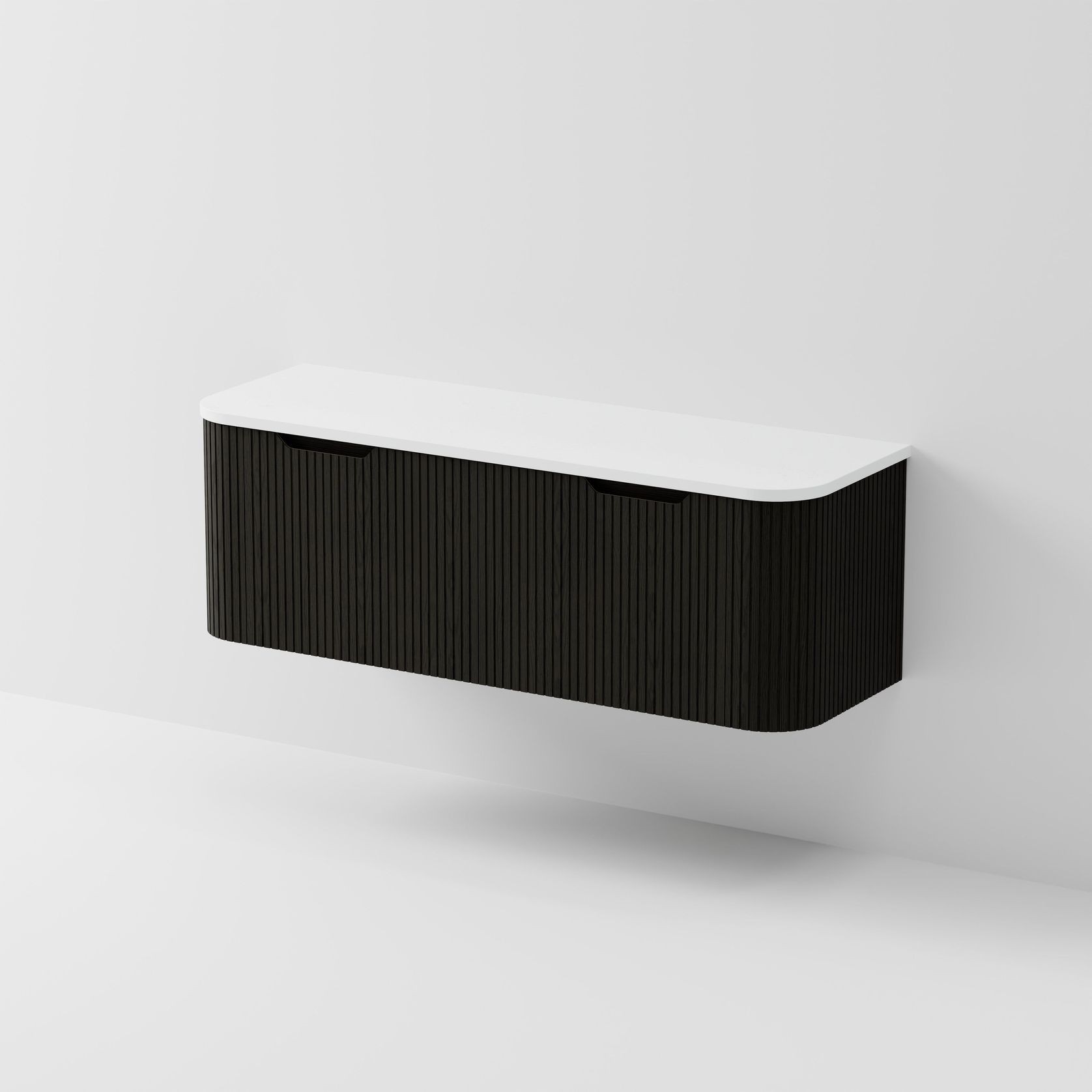 Sora 1500DB Vanity | Concrete Slab Top gallery detail image
