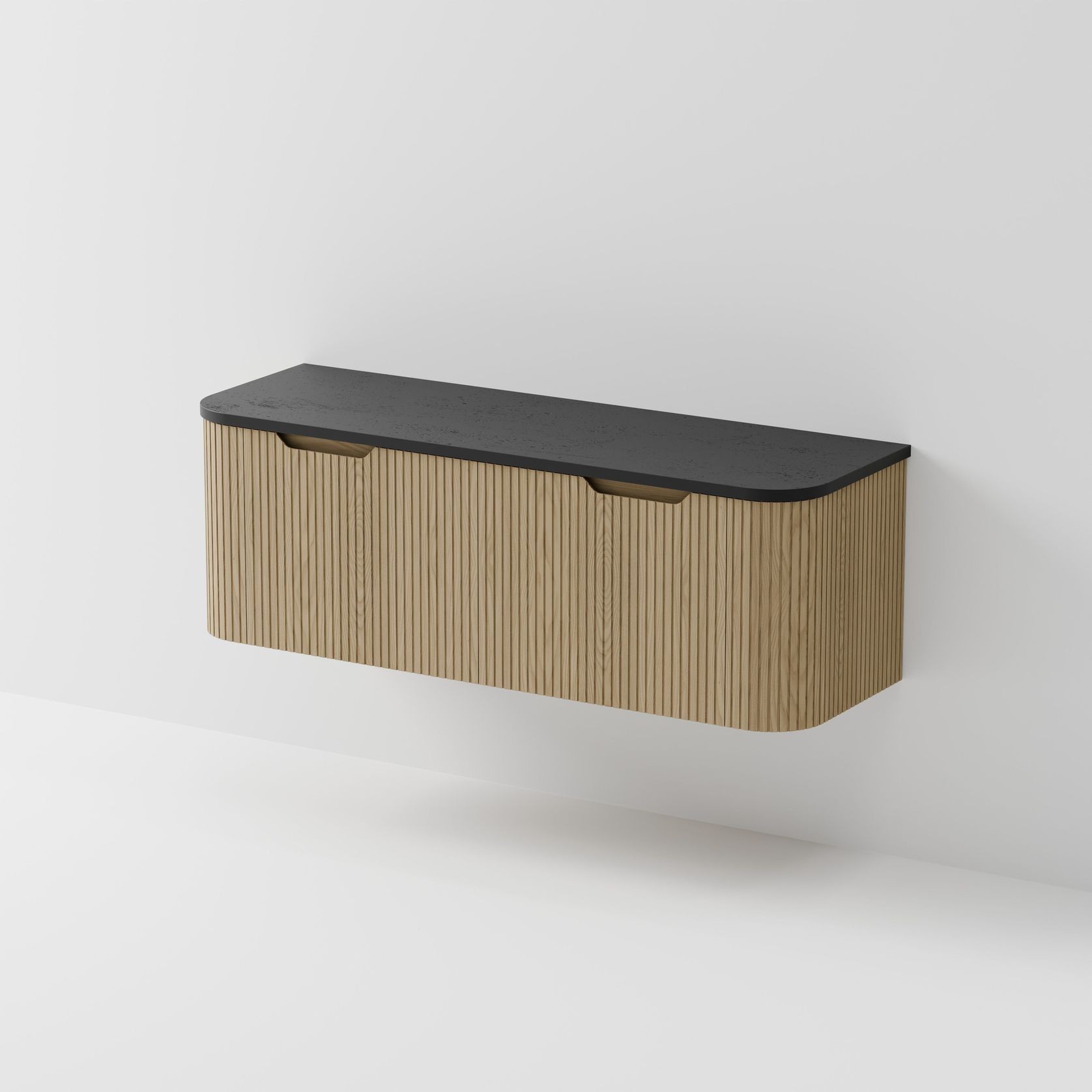 Sora 1500DB Vanity | Concrete Slab Top gallery detail image