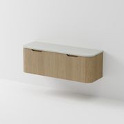 Sora 1500DB Vanity | Concrete Slab Top gallery detail image