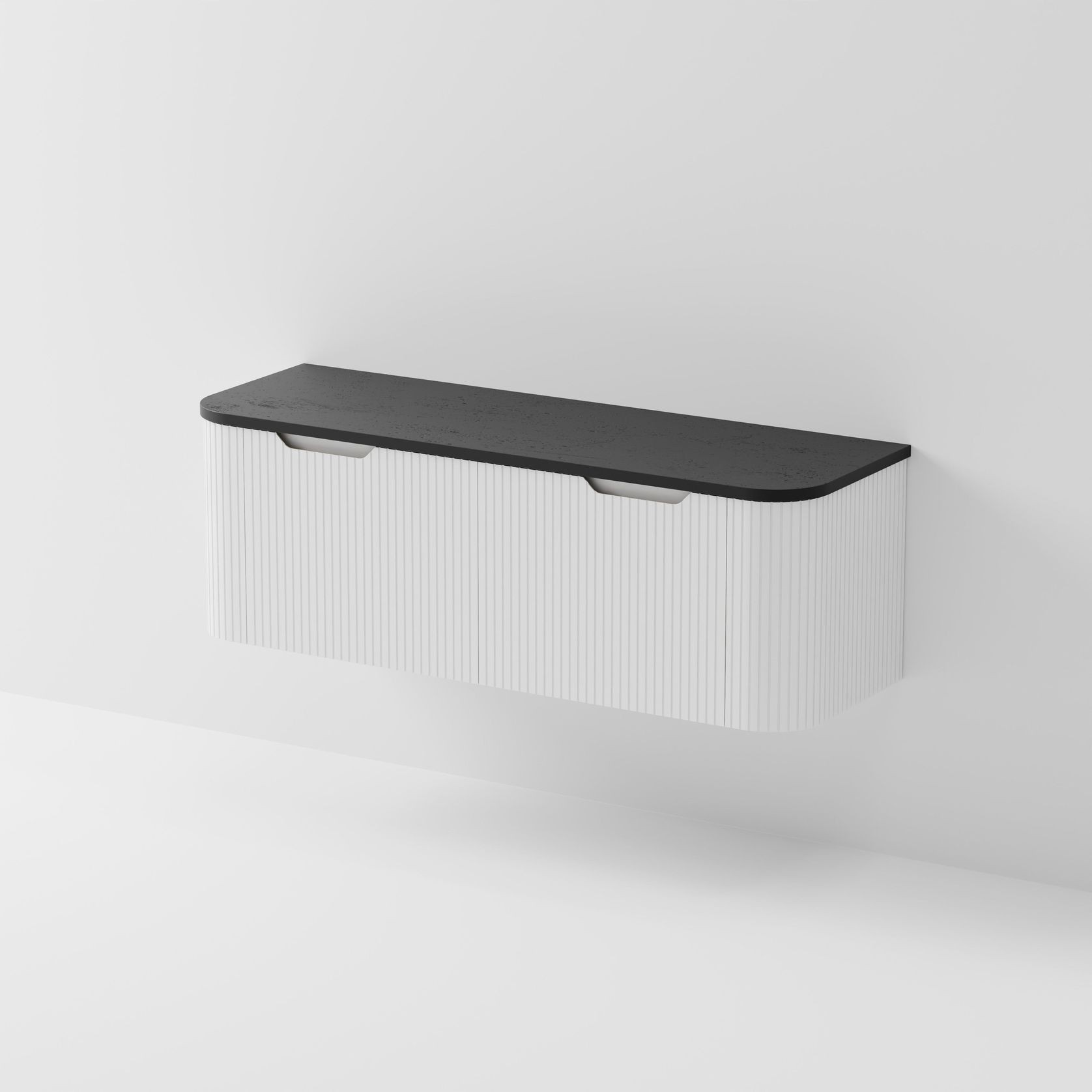 Sora 1500DB Vanity | Concrete Slab Top gallery detail image
