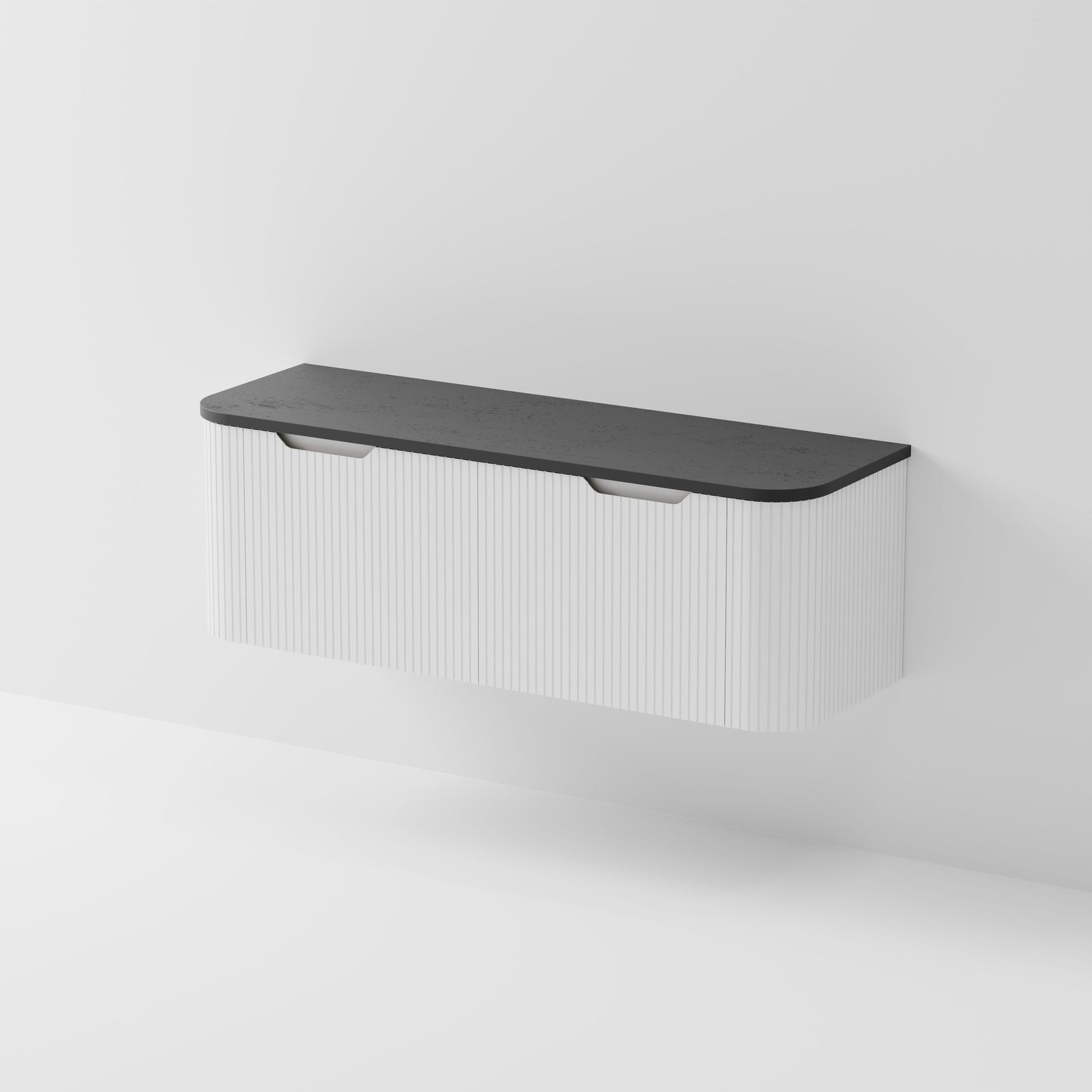 Sora 1500DB Vanity | Concrete Slab Top gallery detail image