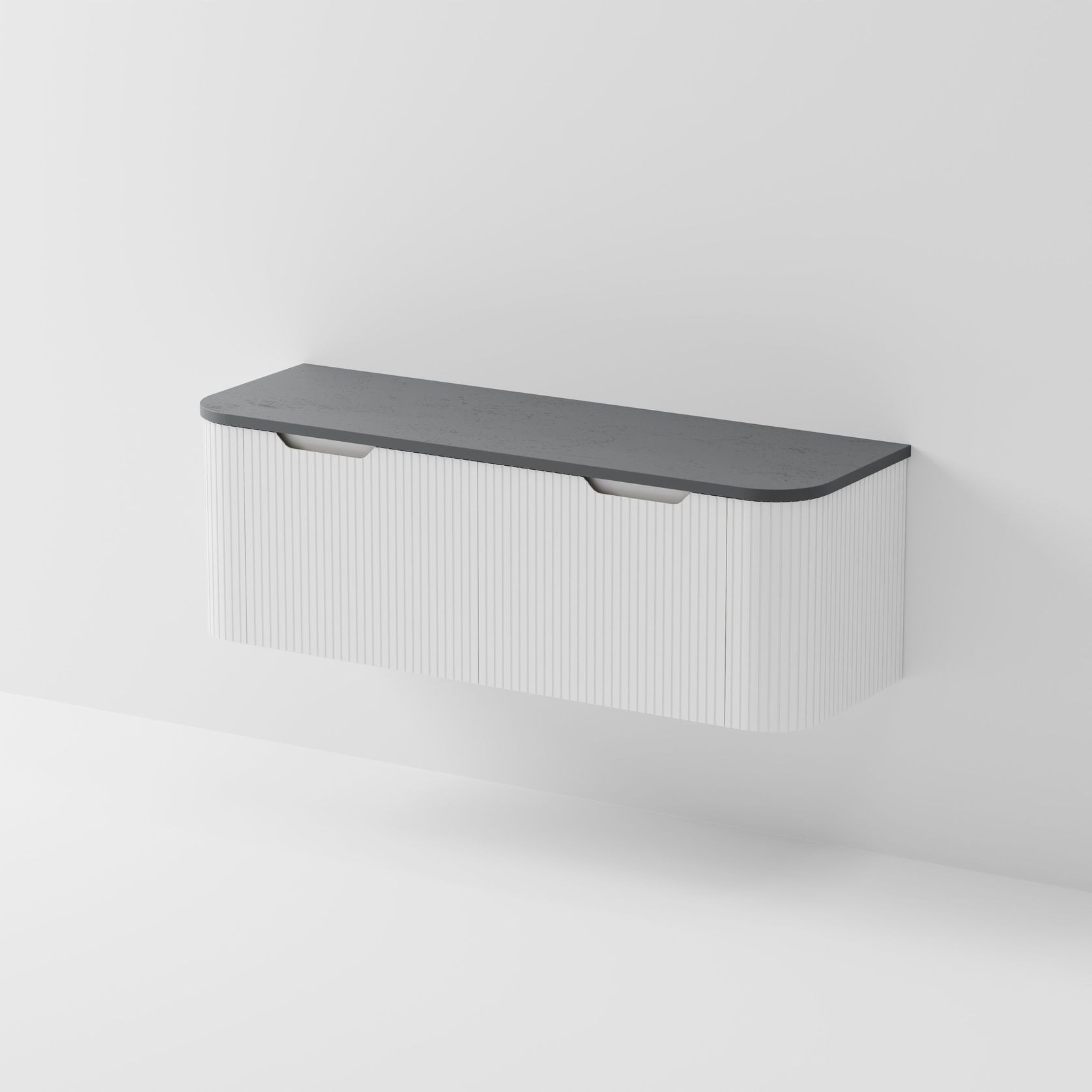 Sora 1500DB Vanity | Concrete Slab Top gallery detail image
