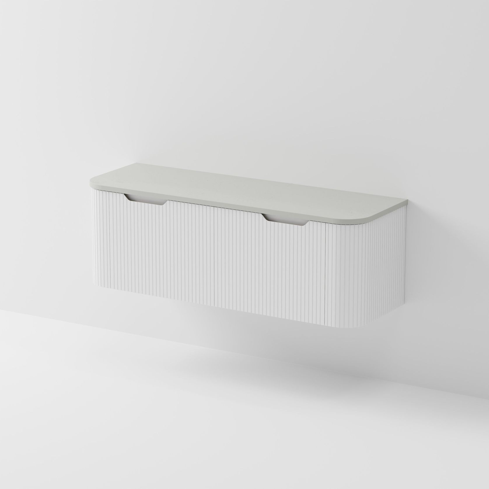 Sora 1500DB Vanity | Concrete Slab Top gallery detail image