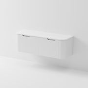 Sora 1500DB Vanity | Concrete Slab Top gallery detail image